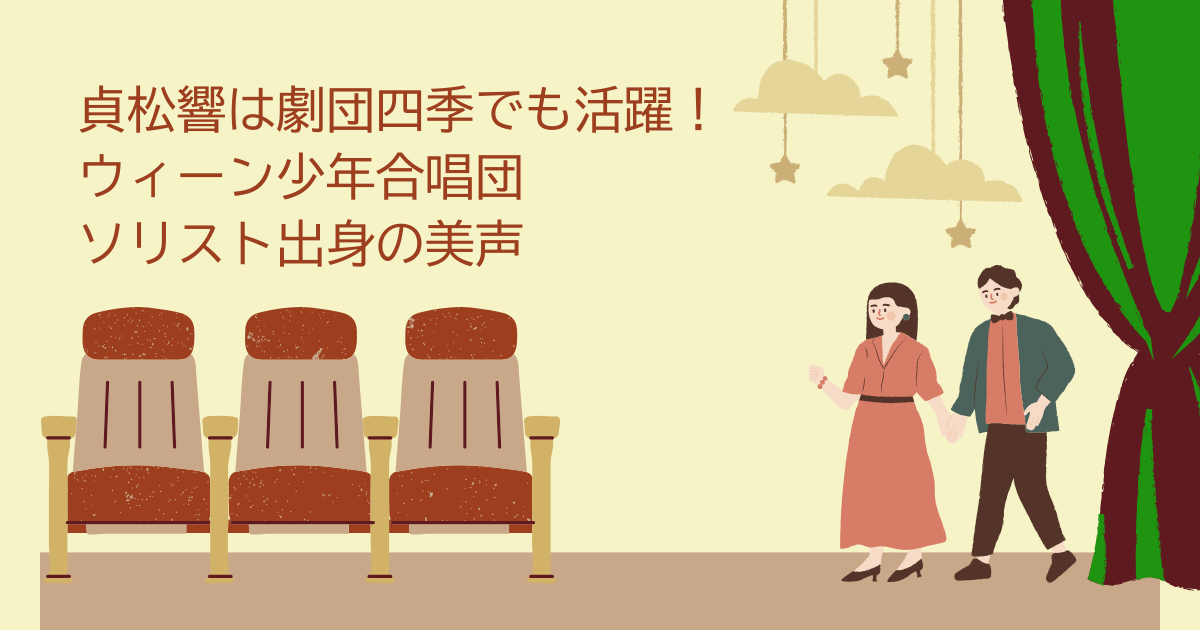 貞松響　劇団四季